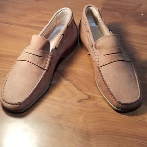 Men's Italian suede loafers